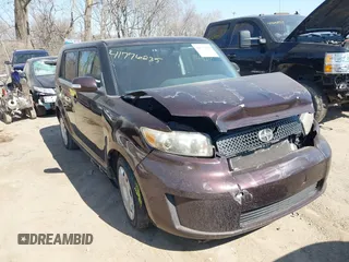 2008 Scion xB with VIN JTLKE50EX81023797, listed as a IAAI auction lot 41776235 with 152,105 mi miles. Bid and sale history available at carsss.com. Image 1.
