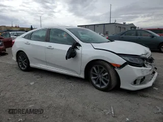 2019 Honda Civic Sedan EX with VIN 19XFC1F34KE217148, listed as a Copart auction lot 48805065 with 41,205 mi miles and Salvage Title. Bid and sale history available at carsss.com. Image 4.