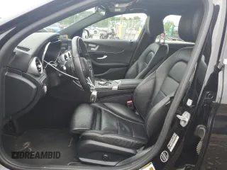2021 Mercedes-Benz C 300 with VIN W1KWF8EBXMR629631, listed as a Copart auction lot 60163615 with 45,748 mi miles and Clean title. Bid and sale history available at DreamBid. Image 7.