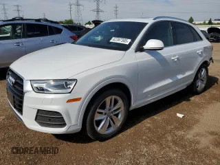 2016 Audi Q3 Premium Plus z VIN WA1EFCFS2GR009393, wystawiony jako Copart lot #62397305 z przebiegiem 27 691 mil mil oraz Szkoda całkowita • Salvage title. Historia ofert i sprzedaży dostępna na DreamBid. Obrazek 1.