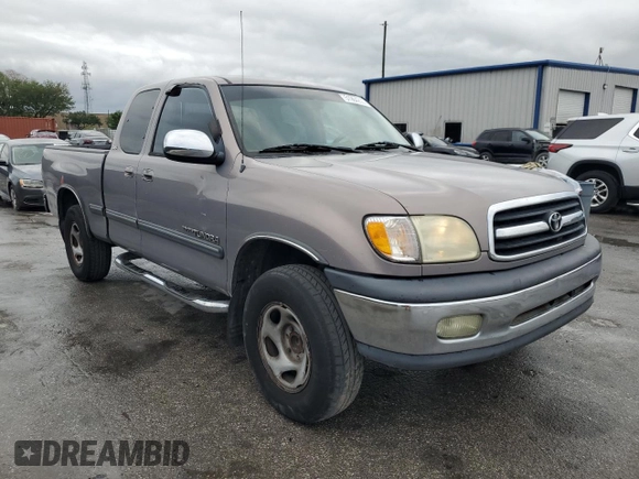 2002 Toyota Tundra SR5 with VIN 5TBRN34112S273454, listed as a Copart auction lot 51964255 with 259,162 mi miles and Salvage Title. Bid and sale history available at DreamBid. Image 4.
