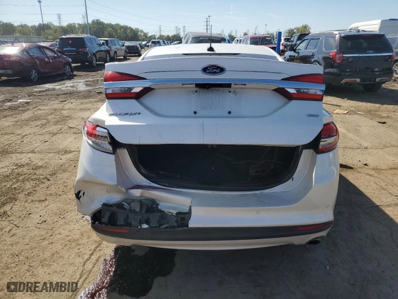 2017 Ford Fusion SE with VIN 3FA6P0H78HR172365, listed as a Copart auction lot 85841854 with 185,868 mi miles and Clean Title. Bid and sale history available at carsss.com. Image 6.