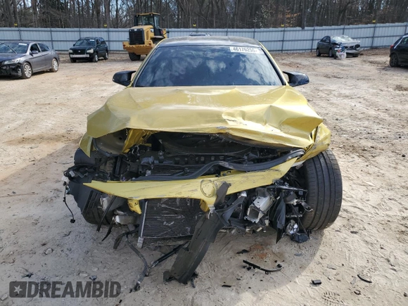 2018 BMW M4 with VIN WBS4Y9C58JAC88055, listed as a Copart auction lot 46176255 with 0 mi miles and Salvage Title. Bid and sale history available at carsss.com. Image 5.