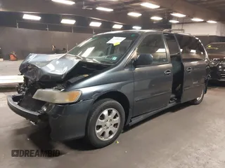 2004 Honda Odyssey EX-RES z VIN 5FNRL18814B092516, wystawiony jako IAAI lot #42108211 z przebiegiem 214 312 mil mil oraz . Historia ofert i sprzedaży dostępna na DreamBid. Obrazek 2.