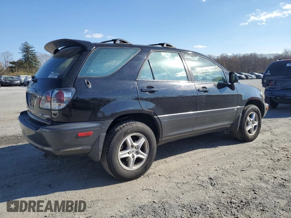 2002 Lexus RX 300 with VIN JTJHF10U820235921, listed as a Copart auction lot 79263424 with 172,959 mi miles and Salvage Title. Bid and sale history available at carsss.com. Image 3.