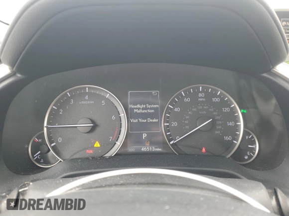 2019 Lexus RX with VIN JTJDZKCA8K2016815, listed as a Copart auction lot 48516635 with 46,513 mi miles and Salvage Title. Bid and sale history available at carsss.com. Image 9.