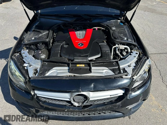 2019 Mercedes-Benz C 43 AMG with VIN 55SWF6EB7KU288950, listed as a Copart auction lot 62078175 with 107,060 mi miles and Clean title. Bid and sale history available at DreamBid. Image 5.