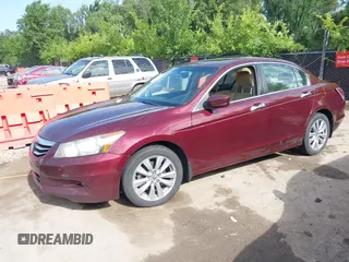 2011 Honda Accord EX-L with VIN 1HGCP3F88BA017635, listed as a IAAI auction lot 42560130 with 269,320 mi miles and . Bid and sale history available at DreamBid. Image 18.