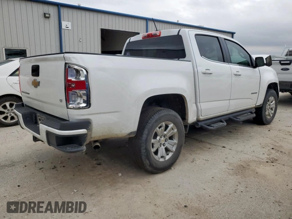 2018 Chevrolet Colorado 2WD LT with VIN 1GCGSCEN6J1186072, listed as a Copart auction lot 55981805 with 125,557 mi miles and Salvage title. Bid and sale history available at DreamBid. Image 3.