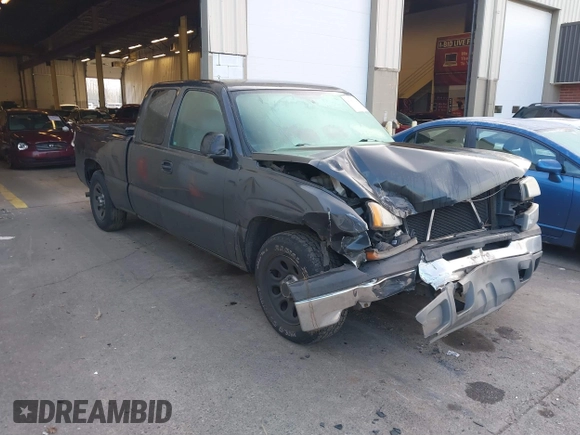 2005 Chevrolet Silverado 1500 Work Truck with VIN 1GCEC19X95Z144474, listed as a IAAI auction lot 41383383 with Not provided miles and . Bid and sale history available at DreamBid. Image 1.