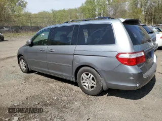 2007 Honda Odyssey EX-L with VIN 5FNRL38767B037406, listed as a Copart auction lot 53618285 with 156,124 mi miles and Salvage Title. Bid and sale history available at carsss.com. Image 2.