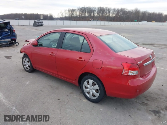 2008 Toyota Yaris with VIN JTDBT903181225158, listed as a IAAI auction lot 41697591 with 121,065 mi miles. Bid and sale history available at carsss.com. Image 3.