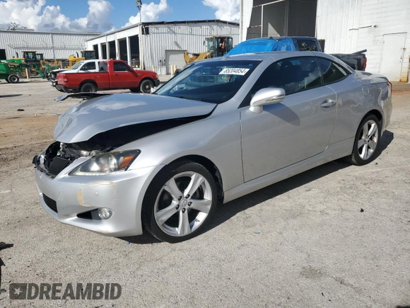 2012 Lexus IS 250 C z VIN JTHFF2C27C2526392, wystawiony jako Copart lot #85204854 z przebiegiem 114 057 mil mil oraz Szkoda całkowita • Salvage title. Historia ofert i sprzedaży dostępna na DreamBid. Obrazek 1.