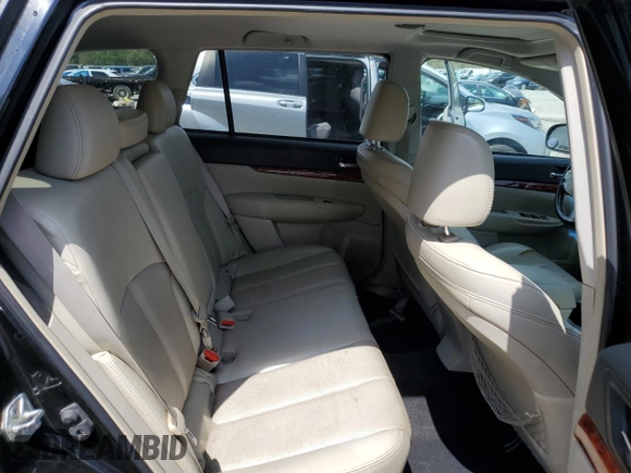 2011 Subaru Outback Limited Power Moon with VIN 4S4BRDLC4B2400920, listed as a Copart auction lot 51066445 with 177,676 mi miles and Salvage Title. Bid and sale history available at DreamBid. Image 11.