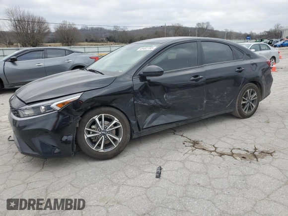2023 Kia Forte LXS with VIN 3KPF24AD0PE644581, listed as a Copart auction lot 45402785 with 95,549 mi miles and Salvage Title. Bid and sale history available at carsss.com. Image 1.