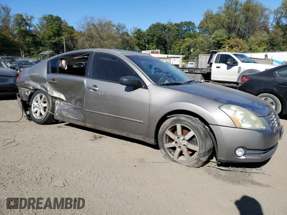 2006 Nissan Maxima 3.5 SE with VIN 1N4BA41E06C816906, listed as a Copart auction lot 74484604 with 0 mi miles and Salvage Title. Bid and sale history available at carsss.com. Image 4.