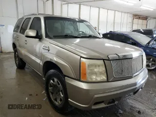 2002 Cadillac Escalade with VIN 1GYEK63N52R185858, listed as a Copart auction lot 54021155 with 333,092 mi miles and Salvage title. Bid and sale history available at DreamBid. Image 4.