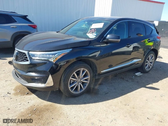 2021 Acura RDX w/Technology Package with VIN 5J8TC1H50ML014819, listed as a IAAI auction lot 41684916 with 46,720 mi miles. Bid and sale history available at carsss.com. Image 2.