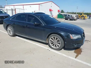 2011 Audi A8 with VIN WAUAVAFD5BN022388, listed as a IAAI auction lot 42102765 with 141,865 mi miles and . Bid and sale history available at DreamBid. Image 1.