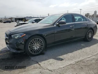 2022 Mercedes-Benz C 300 with VIN W1KAF4GB9NR009841, listed as a Copart auction lot 58415085 with 26,465 mi miles and Salvage title. Bid and sale history available at DreamBid. Image 1.