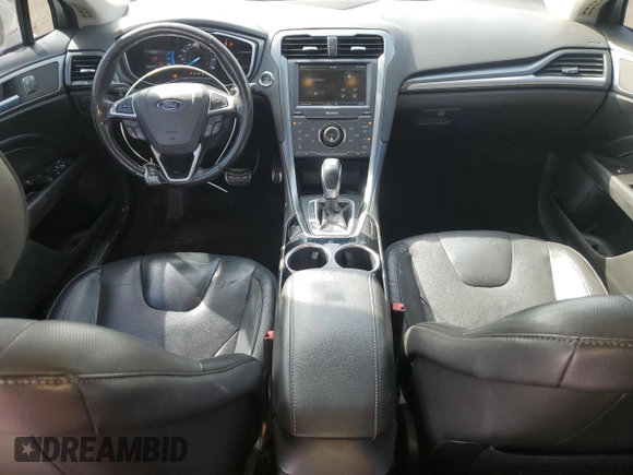 2013 Ford Fusion Titanium with VIN 3FA6P0K90DR299907, listed as a Copart auction lot 52327915 with 218,003 mi miles and Salvage Title. Bid and sale history available at DreamBid. Image 8.