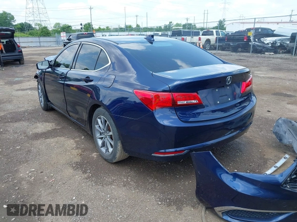2018 Acura TLX with VIN 19UUB1F36JA008037, listed as a IAAI auction lot 42460254 with 101,477 mi miles and . Bid and sale history available at DreamBid. Image 3.