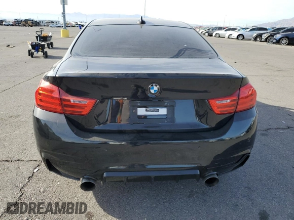 2014 BMW 4 Series 428i with VIN WBA3N7C50EF719927, listed as a Copart auction lot 86313054 with 123,727 mi miles and Salvage Title. Bid and sale history available at DreamBid. Image 6.