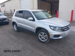 2013 Volkswagen Tiguan S with VIN WVGAV3AX0DW562532, listed as a IAAI auction lot 42737494 with 152,549 mi miles and . Bid and sale history available at DreamBid. Image 1.