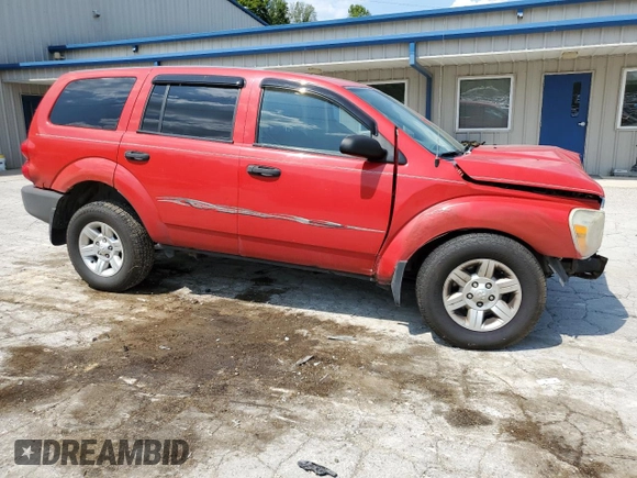 2004 Dodge Durango ST with VIN 1D4HB38NX4F128377, listed as a Copart auction lot 69014334 with Not provided miles and Salvage title. Bid and sale history available at DreamBid. Image 4.
