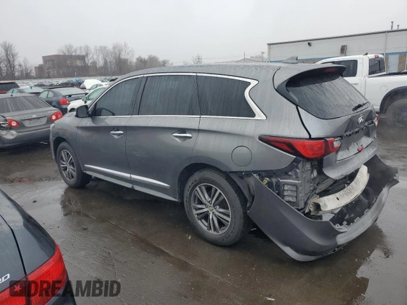 2019 Infiniti QX60 PURE with VIN 5N1DL0MM5KC510704, listed as a Copart auction lot 51226535 with 88,966 mi miles and Salvage Title. Bid and sale history available at carsss.com. Image 2.