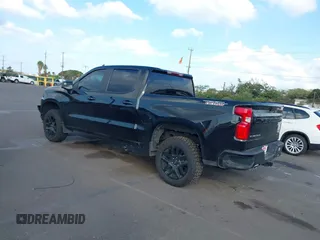 2022 Chevrolet Silverado 1500 LT Trail Boss with VIN 1GCPYFEL6NZ185607, listed as a IAAI auction lot 41317439 with 32,934 mi miles and . Bid and sale history available at DreamBid. Image 3.