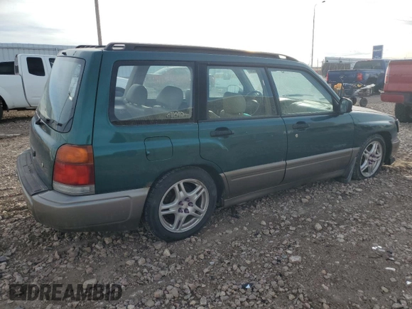 1999 Subaru Forester S with VIN JF1SF6550XH706594, listed as a Copart auction lot 76917554 with 215,297 mi miles and Clean Title. Bid and sale history available at carsss.com. Image 3.