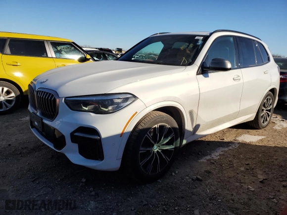 2022 BMW X5 M50i with VIN 5UXJU4C08N9J97206, listed as a Copart auction lot 83159594 with 92,534 mi miles and Clean Title. Bid and sale history available at carsss.com. Image 1.