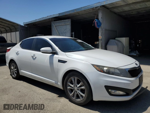 2013 Kia Optima EX with VIN 5XXGN4A71DG244277, listed as a Copart auction lot 56191925 with 147,641 mi miles and Salvage title. Bid and sale history available at DreamBid. Image 4.