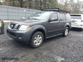 2012 Nissan Pathfinder SV with VIN 5N1AR1NBXCC611355, listed as a IAAI auction lot 41517590 with 128,870 mi miles. Bid and sale history available at carsss.com. Image 2.