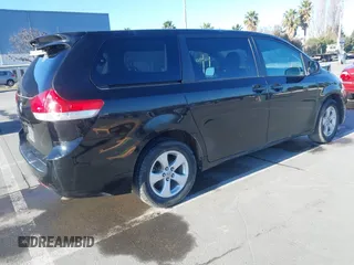 2012 Toyota Sienna with VIN 5TDKA3DC4CS013590, listed as a IAAI auction lot 41423163 with 109,845 mi miles and . Bid and sale history available at DreamBid. Image 4.