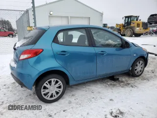 2012 Mazda 2 Sport with VIN JM1DE1KZ1C0151843, listed as a Copart auction lot 88695585 with 121,510 mi miles and Non Repairable. Bid and sale history available at DreamBid. Image 3.