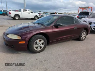 1996 Mitsubishi Eclipse RS with VIN 4A3AK34Y7TE422996, listed as a Copart auction lot 75342854 with 0 mi miles and Non Repairable. Bid and sale history available at carsss.com. Image 1.