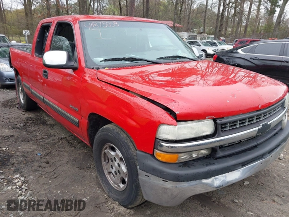 2001 Chevrolet Silverado 1500 LS with VIN 2GCEC19V111175624, listed as a IAAI auction lot 41875058 with 374,190 mi miles. Bid and sale history available at carsss.com. Image 1.