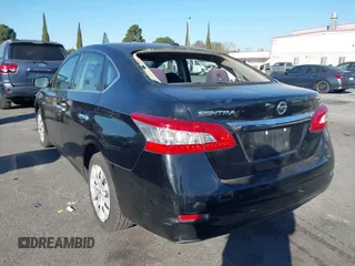 2015 Nissan Sentra SR with VIN 3N1AB7AP9FL655288, listed as a IAAI auction lot 41353119 with Not Provided miles and . Bid and sale history available at DreamBid. Image 3.