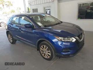 2020 Nissan Rogue Sport SV with VIN JN1BJ1CV1LW273200, listed as a IAAI auction lot 41783387 with 75,007 mi miles. Bid and sale history available at carsss.com. Image 1.