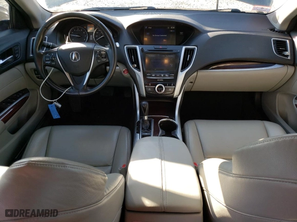 2015 Acura TLX with VIN 19UUB1F35FA025743, listed as a Copart auction lot 48054315 with 142,435 mi miles and Clean Title. Bid and sale history available at carsss.com. Image 8.