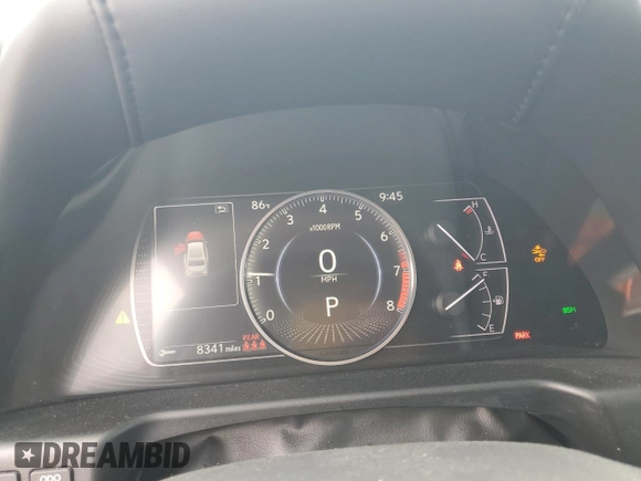 2019 Lexus ES 350 with VIN 58ABZ1B17KU043387, listed as a Copart auction lot 54322675 with 54,473 mi miles and Salvage Title. Bid and sale history available at DreamBid. Image 9.