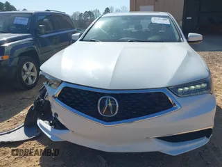 2018 Acura TLX with VIN 19UUB1F32JA000355, listed as a IAAI auction lot 41785280 with 120,023 mi miles. Bid and sale history available at carsss.com. Image 12.