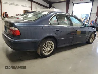 2003 BMW 5 Series 530iA with VIN WBADT63413CK29622, listed as a Copart auction lot 72416014 with 102,223 mi miles and Salvage Title. Bid and sale history available at carsss.com. Image 3.
