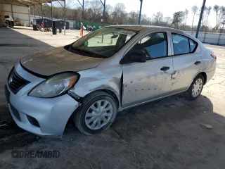 2012 Nissan Versa S with VIN 3N1CN7AP0CL912737, listed as a Copart auction lot 43459245 with 108,262 mi miles and Salvage Title. Bid and sale history available at carsss.com. Image 1.