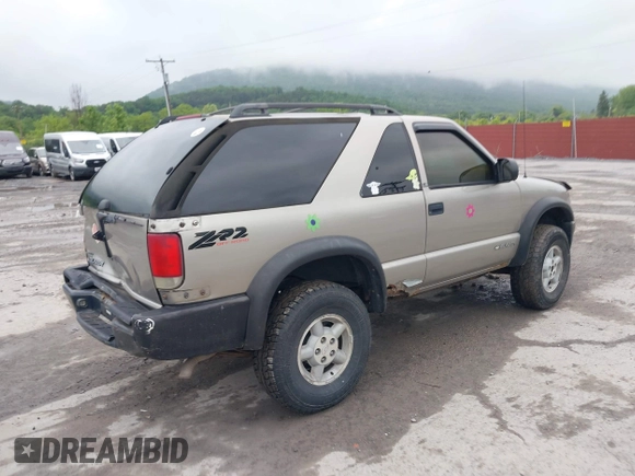 2000 Chevrolet Blazer LS с VIN 1GNCT18W7YK161195, выставлен на аукционе IAAI как лот 42329599 с пробегом 122 834 миль миль и . История ставок и продаж доступна на DreamBid. Изображение 4.