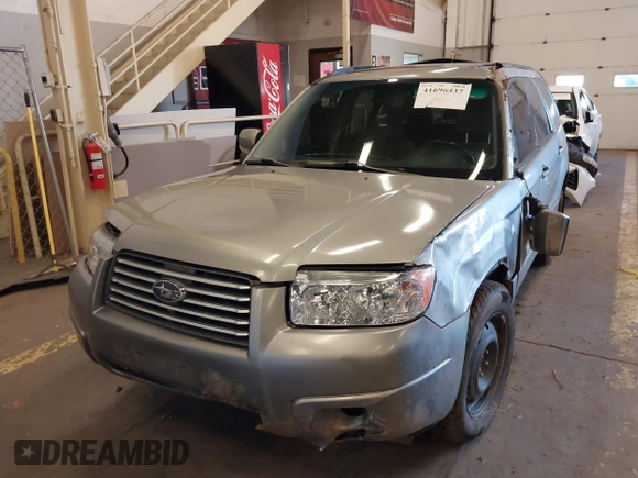 2007 Subaru Forester X w/Premium Pkg with VIN JF1SG65657H719525, listed as a IAAI auction lot 41696437 with 217,895 mi miles. Bid and sale history available at carsss.com. Image 12.