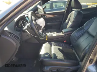 2020 Infiniti Q50 Red Sport 400 with VIN JN1FV7ARXLM660161, listed as a Copart auction lot 54141115 with 78,476 mi miles and Salvage title. Bid and sale history available at DreamBid. Image 7.