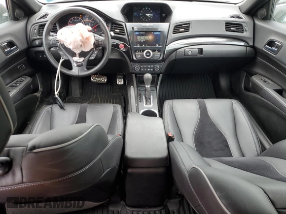 2022 Acura ILX Premium with VIN 19UDE2F84NA006009, listed as a Copart auction lot 58560215 with 57,539 mi miles and Salvage title. Bid and sale history available at DreamBid. Image 8.